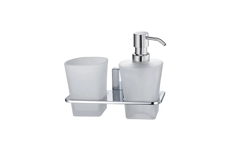 WasserKRAFT Leine K-5089 Держатель стакана и дозатора АТЕЛЬЕ ВАННОЙ КОМНАТЫ. САМАРА