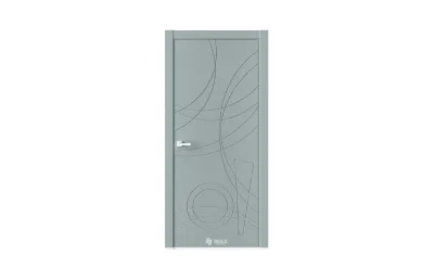 Palitra P11 Лунный RAL7042 7 ДВЕРЕЙ