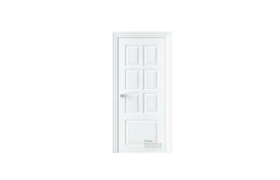 Межкомнатная дверь Novella N18 Деко RAL9003 7 ДВЕРЕЙ