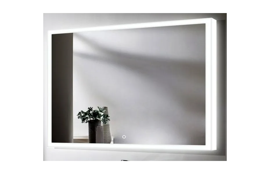 ESBANO Led Зеркало, с подсветкой, антизапотевание, 80x60х5, сенсорныйвыключатель АТЕЛЬЕ ВАННОЙ КОМНАТЫ. САМАРА