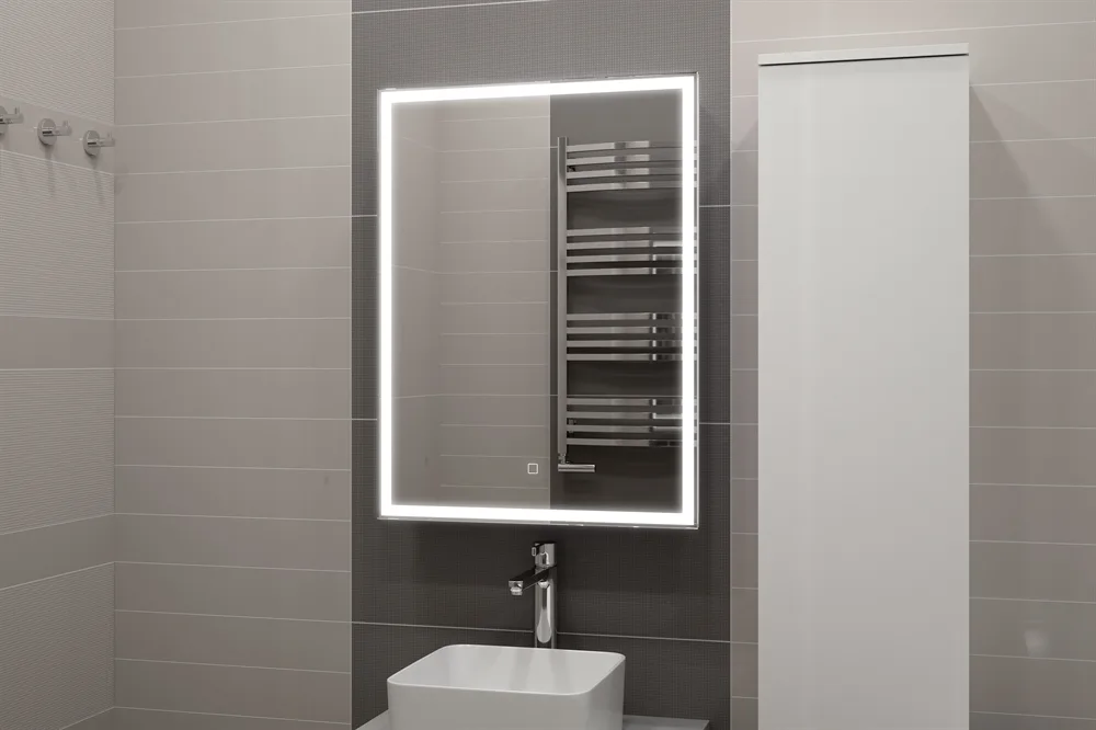 CONTINENT Зеркало-шкаф "Allure LED" с подсветкой АТЕЛЬЕ ВАННОЙ КОМНАТЫ. САМАРА