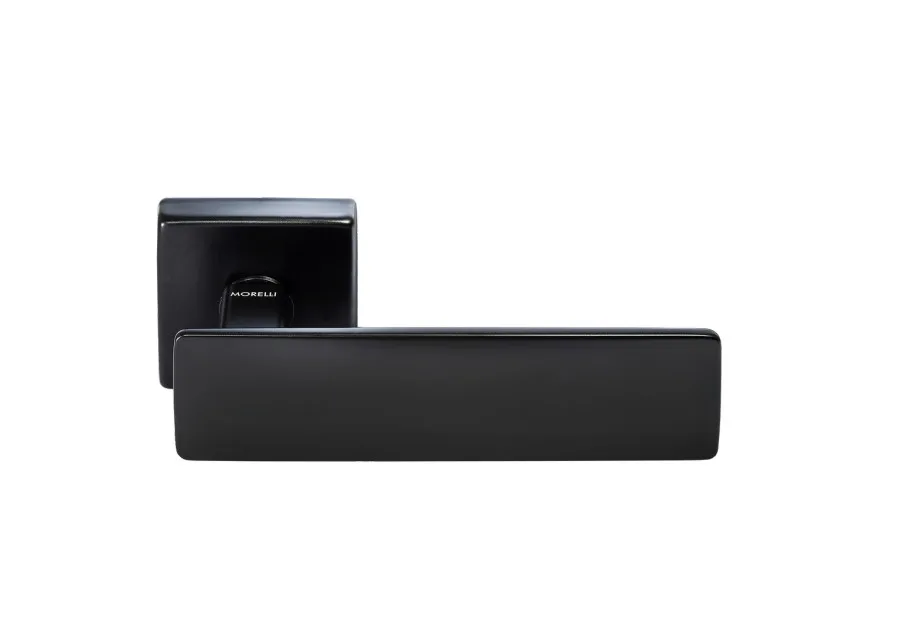 Дверные ручки MORELLI LUXURY SPACE NERO АЗБУКА ДВЕРЕЙ