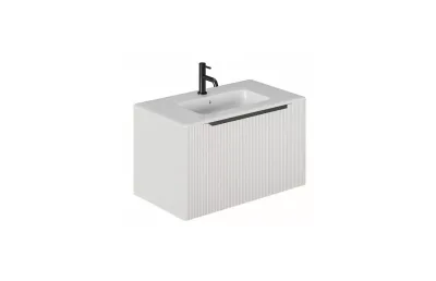 Тумба с раковиной Creto Luna Ivory 80 см, 17-IV80 МОСПЛИТКА
