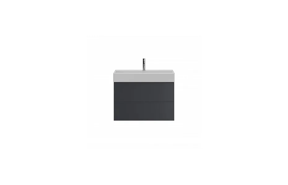 Тумба с раковиной Idrico Element 2.0 80 см graphite МОСПЛИТКА