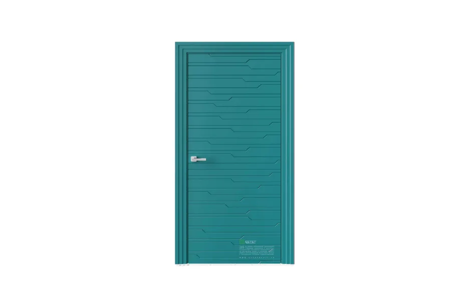 Межкомнатная дверь Perfect P8 RAL5021 7 ДВЕРЕЙ