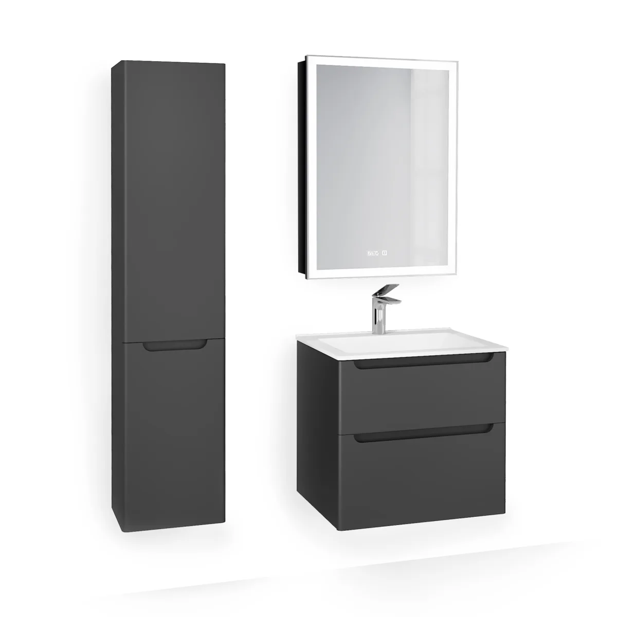 Пенал LAPARET Sinergia антрацит 150x33 LAPARET