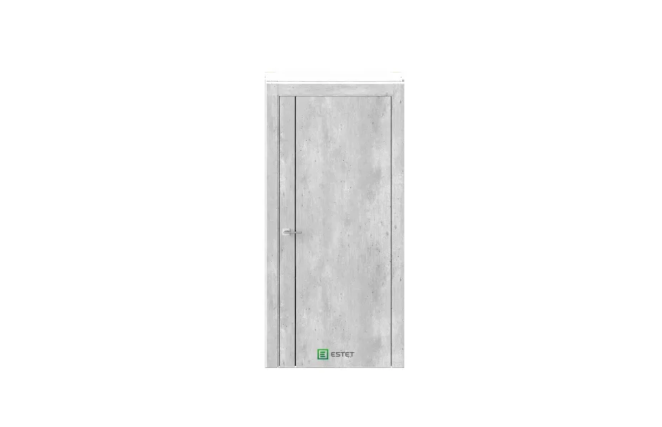WAYS W11 H Бетон индастриал циркон Триплекс чёрный 7 ДВЕРЕЙ
