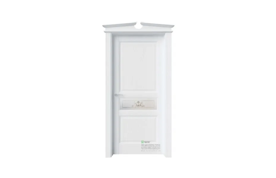 Межкомнатная дверь Sonata S7 Полярный стекло 2 7 ДВЕРЕЙ