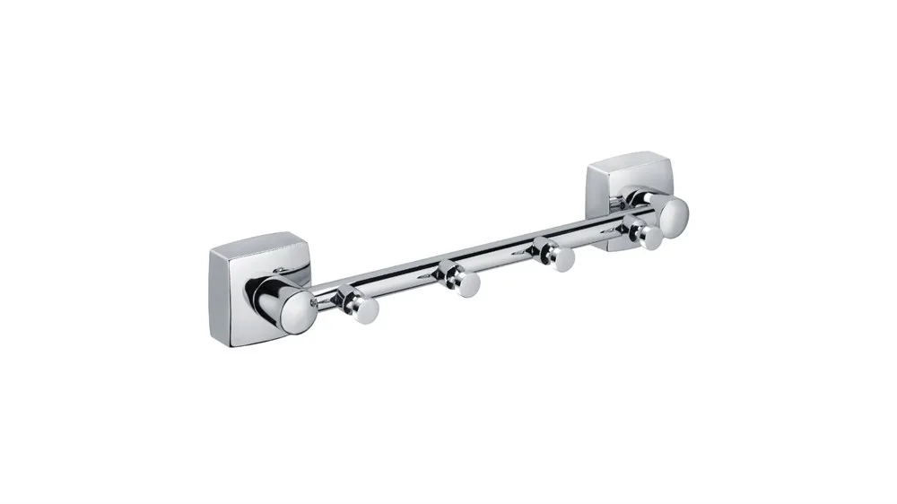 FIXSEN Kvadro Планка 4 крючка, цвет хром АТЕЛЬЕ ВАННОЙ КОМНАТЫ. САМАРА