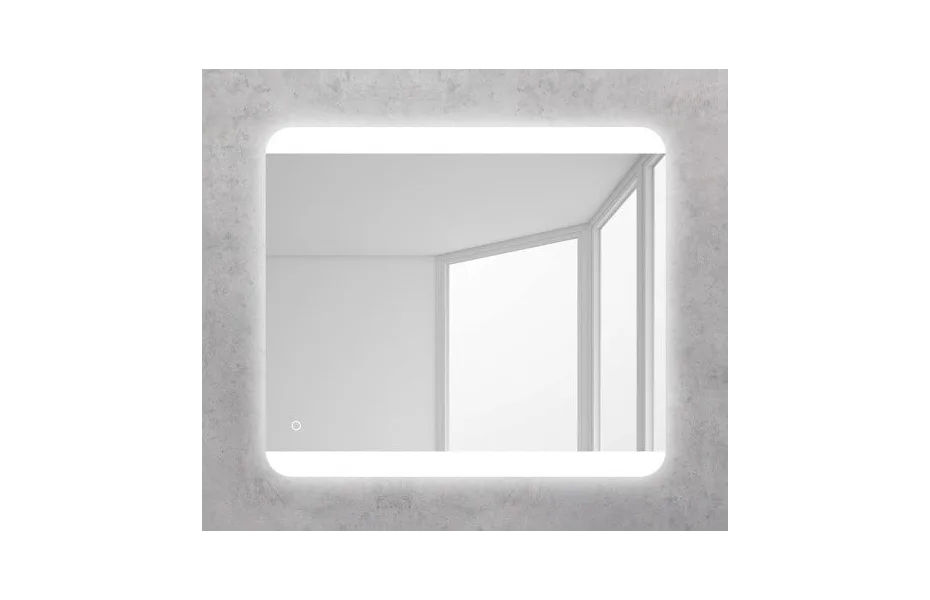 BELBAGNO Зеркало со встроенным светильником и кнопочным выключателем, 12W, 220-240V, 1000x30x700 АТЕЛЬЕ ВАННОЙ КОМНАТЫ. САМАРА