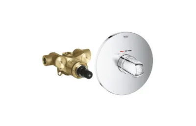Смеситель для душа Grohe Grohtherm 1000 34573000 (внешняя и встраиваемая части) АКВАМЕТРИЯ