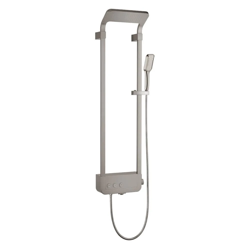 BLACK&WHITE Душевая панель W2040 Brushed Nickel (1300х405x230 АТЕЛЬЕ ВАННОЙ КОМНАТЫ. САМАРА