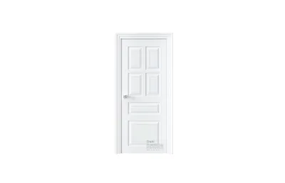Межкомнатная дверь Novella N16 Деко RAL9003 7 ДВЕРЕЙ