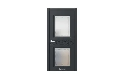 Neo Classic N27 Черный RAL9005 стекло 7 ДВЕРЕЙ