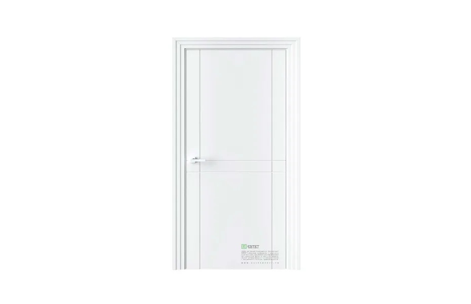 Межкомнатная дверь Perfect P21 RAL9003 7 ДВЕРЕЙ