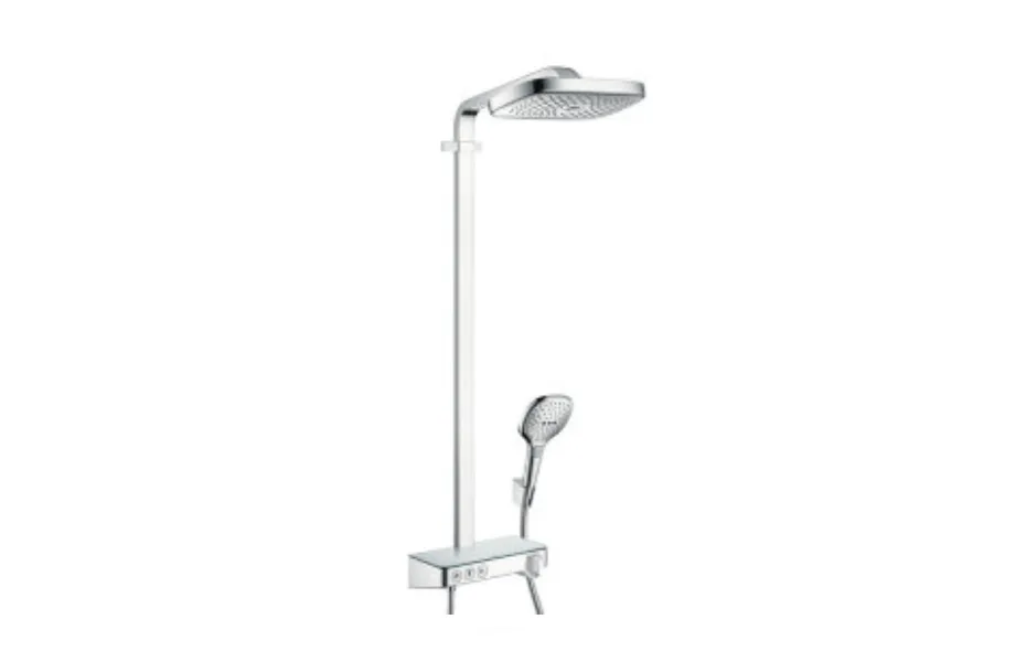 Душевая стойка Hansgrohe Raindance Select Push 300 3jet Showerpipe хром 27127000 АКВАМЕТРИЯ