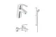 Набор смесителей для ванны Grohe Eurosmart 124446(33265002,33300002,27853000) АКВАМЕТРИЯ
