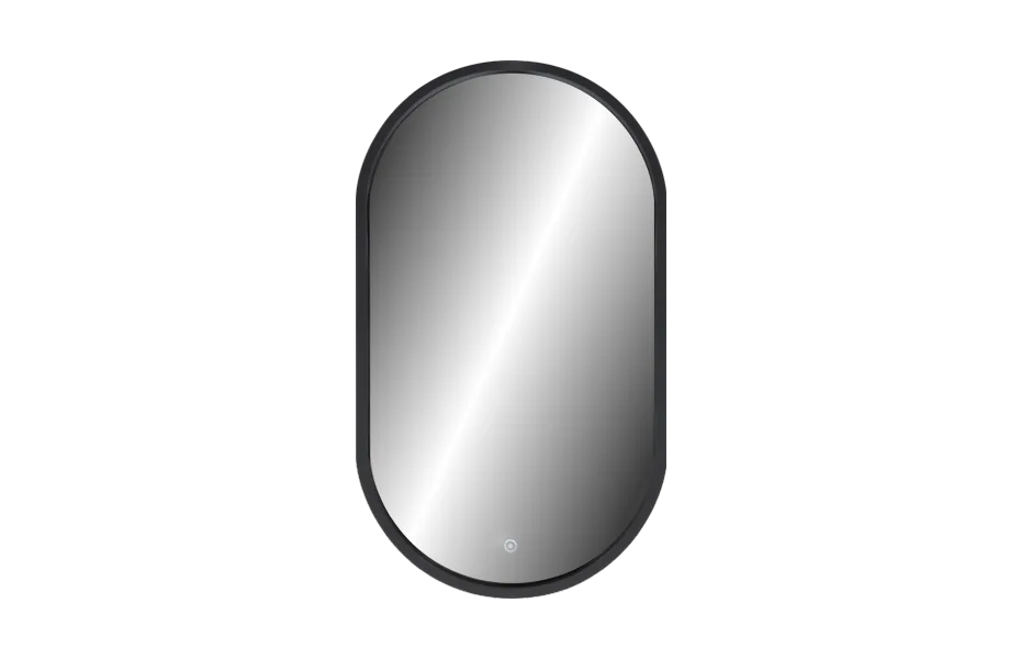 CONTINENT Зеркало "Prime Black LED" c подсветкой АТЕЛЬЕ ВАННОЙ КОМНАТЫ. САМАРА