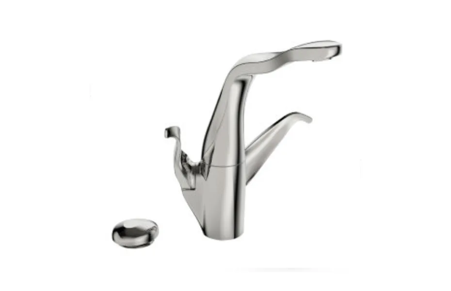 Смеситель для кухни Oras Alessi Swan 230/12V с Smart кнопкой и клапаном для посудомоечной машины 8225F АКВАМЕТРИЯ