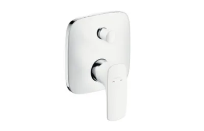 Смеситель для ванны Hansgrohe PuraVida белый/хром 15445400 АКВАМЕТРИЯ