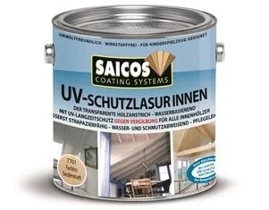 Лазурь с защитой от УФ-лучей для внутренних работ UV-schutzlasur innen SAICOS. МАСЛА, КРАСКИ, КЛЕЙ