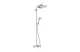 Душевая стойка Hansgrohe Croma Select 280 Air 1jet Showerpipe 26792000 АКВАМЕТРИЯ