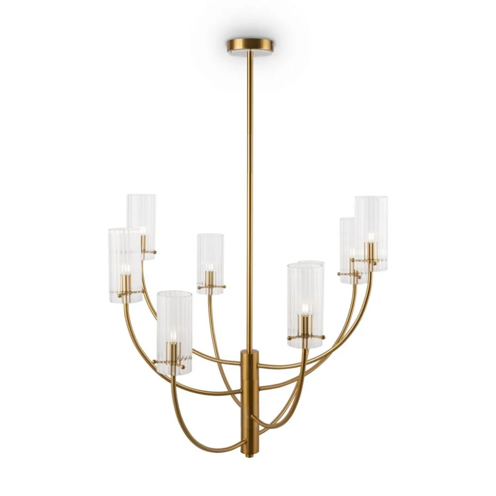 Люстра на штанге Maytoni Arco MOD223PL-08BS MAYTONI