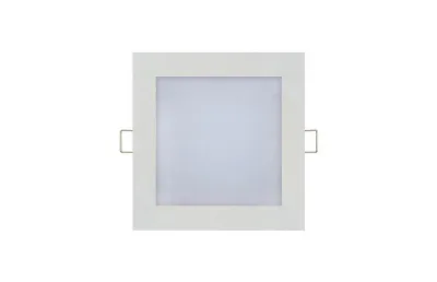 ВСТРАИВАЕМЫЙ СВЕТОДИОДНЫЙ СВЕТИЛЬНИК HOROZ SLIM/SQ 9W 6400K 056-005-0009 MNOGOROZETOK - МНОГОРОЗЕТОК