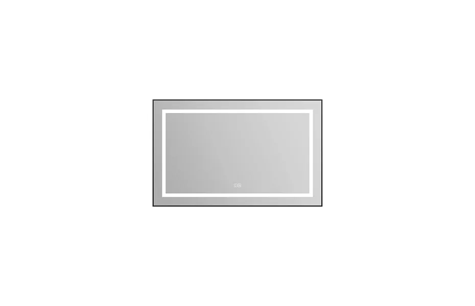 Зеркало BelBagno 108,5 SPC-KRAFT-1085-685-TCH-WARM-NERO МОСПЛИТКА