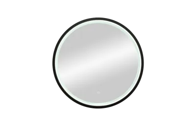 CONTINENT Зеркало "Style Black LED" D 600 c подсветкой АТЕЛЬЕ ВАННОЙ КОМНАТЫ. САМАРА