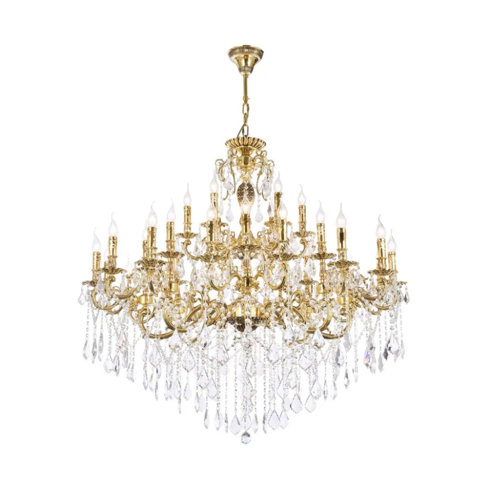 Хрустальная люстра Maytoni Monica DIA882-PL-30-G MAYTONI