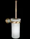 BOHEME Murano Crystal Ершик для унитаза, настенный, бронза АТЕЛЬЕ ВАННОЙ КОМНАТЫ. САМАРА