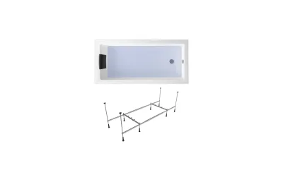 Акриловая ванна Lavinia Boho Element, 170x80, S1-3709008P МОСПЛИТКА