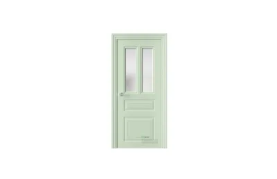 Межкомнатная дверь Novella N15 Деко RAL6019 стекло 7 ДВЕРЕЙ