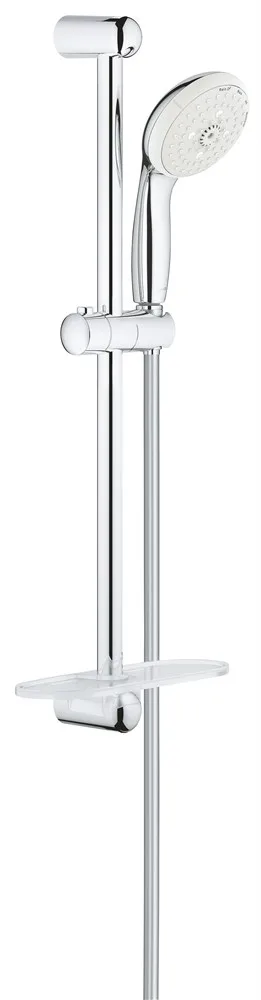 GROHE New Tempesta 100 IV Душевой гарнитур с мыльницей, душевая штанга 600 мм, 9,5 л/мин АТЕЛЬЕ ВАННОЙ КОМНАТЫ. САМАРА