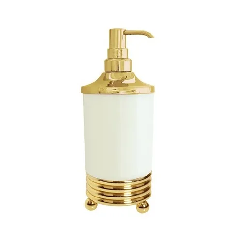 BOHEME Hermitage Gold Диспенсер настольный, золото АТЕЛЬЕ ВАННОЙ КОМНАТЫ. САМАРА