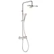 KLUDI Dual shower sysytem с термостатом, душевая программа Fizz АТЕЛЬЕ ВАННОЙ КОМНАТЫ. САМАРА