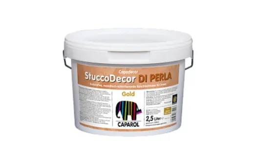 Декоративное покрытие Caparol Capadecor StuccoDecor DI PERLA Gold (2,5 л) КАПАРОЛ ЦЕНТР САМАРА