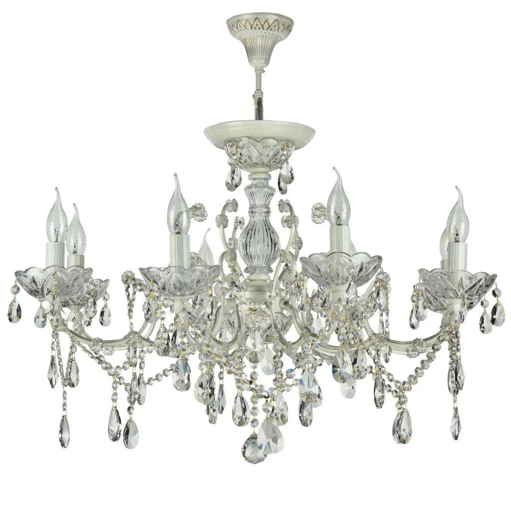 Подвесная люстра Maytoni Sevilla DIA004-08-WG MAYTONI