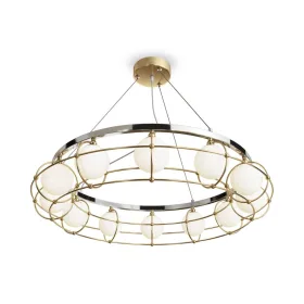 Подвесная люстра Maytoni Carcass MOD312PL-12GCH MAYTONI