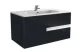 Тумба под раковину Roca Victoria Nord Black Edition 78x55 ZRU9000097 АКВАМЕТРИЯ