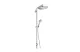 Душевая стойка Hansgrohe Croma Select 280 Air 1jet Showerpipe Reno EcoSmart 26793000 АКВАМЕТРИЯ