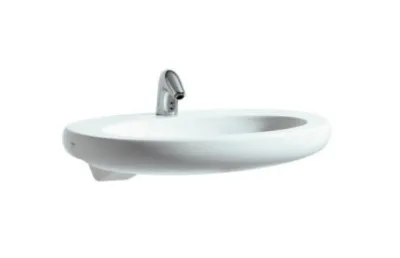 Раковина полувстраиваемая Laufen IL Bagno Alessi 75x50 8.1397.2.400.104.1 АКВАМЕТРИЯ