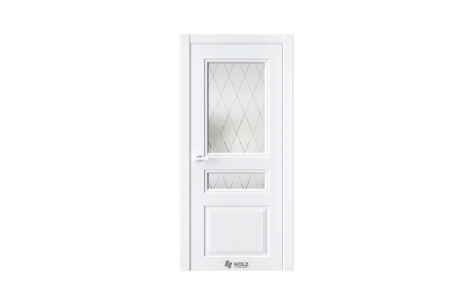 Neo Classic N13 Белый RAL9003 стекло 7 ДВЕРЕЙ