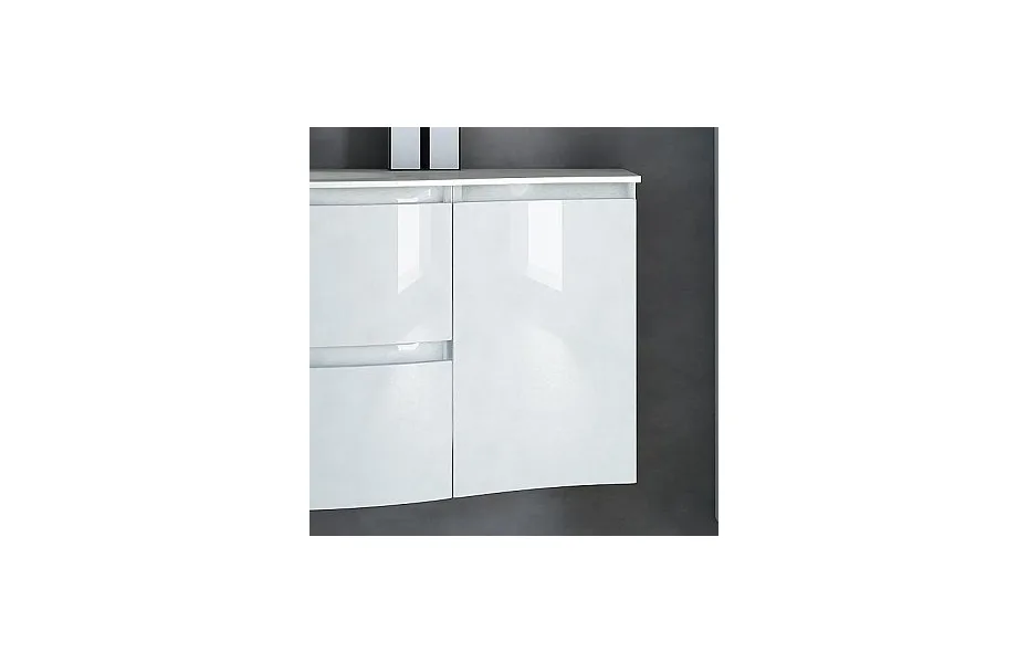Шкафчик Cezares Vague 34 44222 bianco lucido МОСПЛИТКА