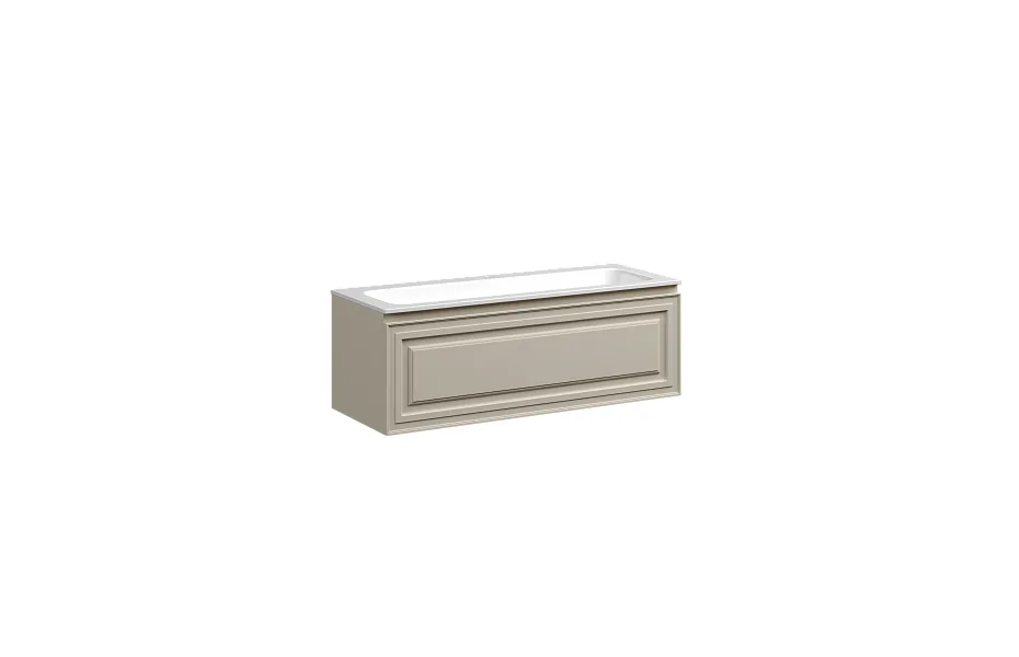 Тумба с раковиной Sancos Very 120 см VR120CE beige soft МОСПЛИТКА
