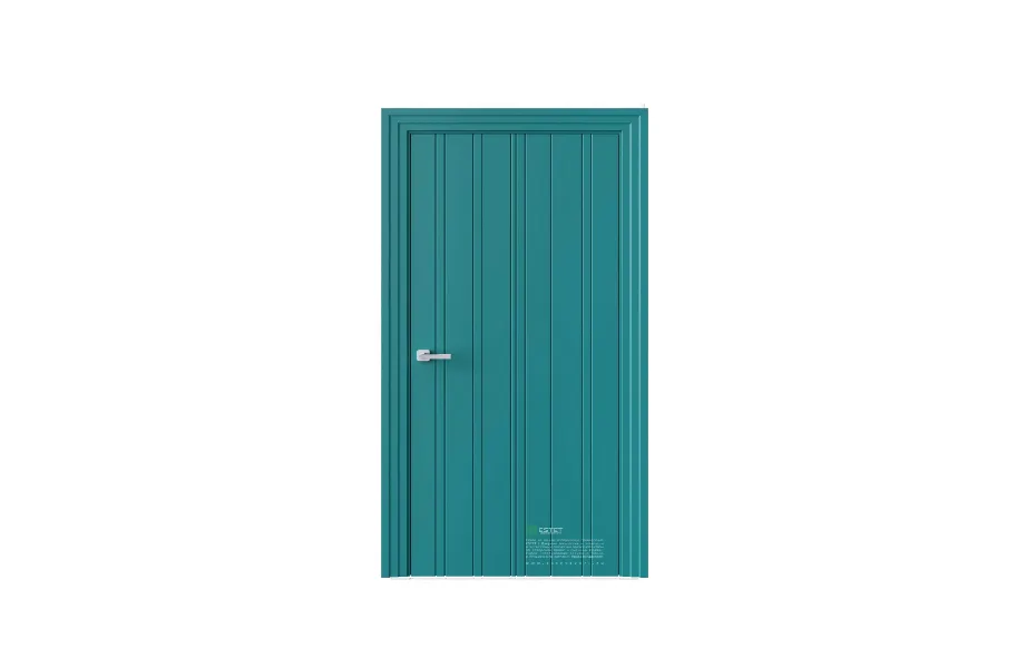 Межкомнатная дверь Perfect P13 RAL5021 7 ДВЕРЕЙ