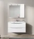 BELBAGNO Marino Шкаф зеркальный подвесной с одной распашной дверцей с доводчиками, с подсветкой, правосторонний АТЕЛЬЕ ВАННОЙ КОМНАТЫ. САМАРА