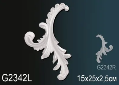 ЛЕПНОЙ ДЕКОР ПЕРФЕКТ G2342L ПРАЙМ ДЕКОР