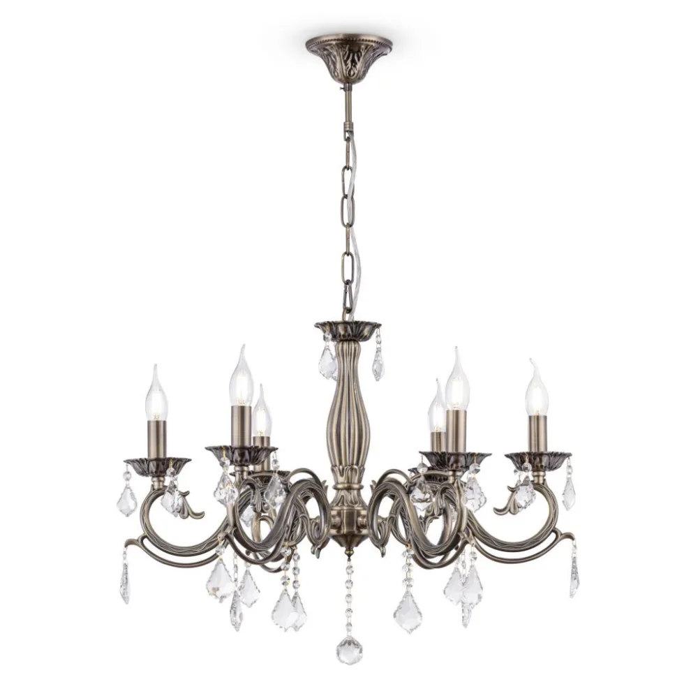 Подвесная люстра Maytoni Bronze RC245-PL-06-R MAYTONI